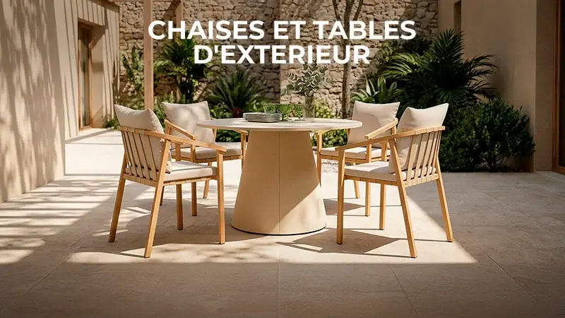 Chaises Et Tables D'Extérieur