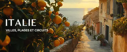 Italie : villes, plages & circuits