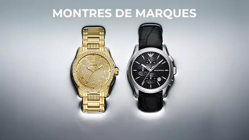 Montres de marques