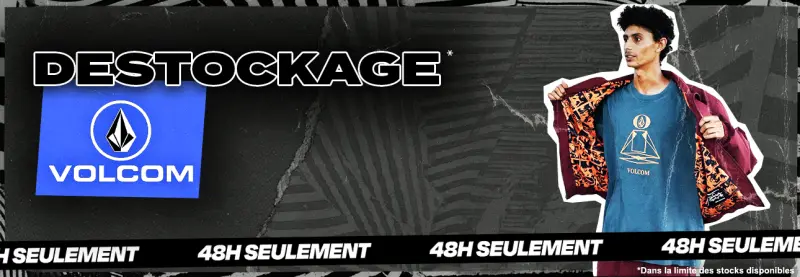 Déstockage Volcom