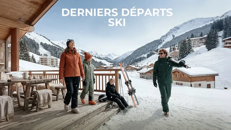Derniers départs ski