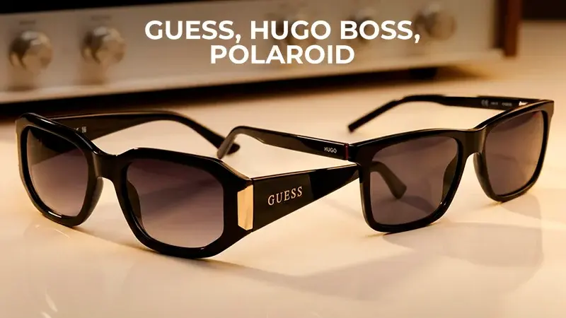 Guess, Hugo Boss, Polaroid