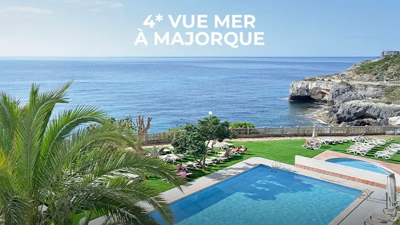 4* vue mer à Majorque