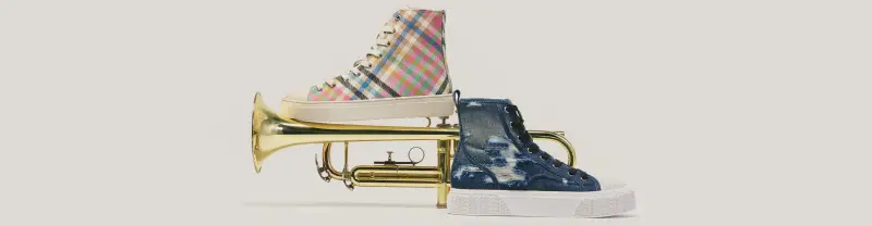 Baskets de designers de mode