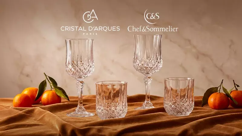 Cristal d'Arques & Chef&Sommelier