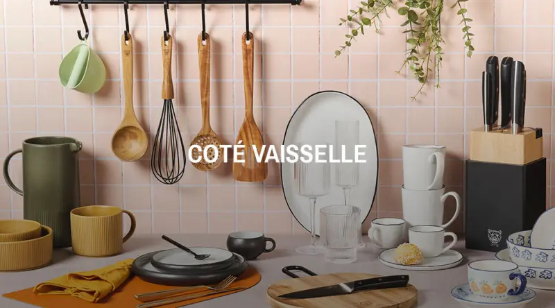 Coté vaisselle