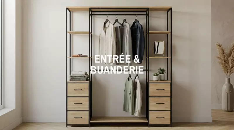 Entrée & Buanderie