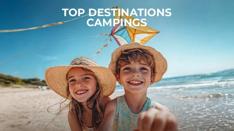 Top destinations Campings