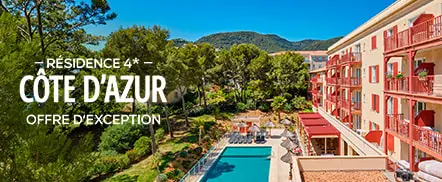 Résidence 4* en Côte d'Azur - Offre d'exception