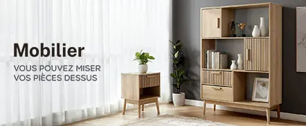 Mobilier, vous pouvez miser vos pièces dessus