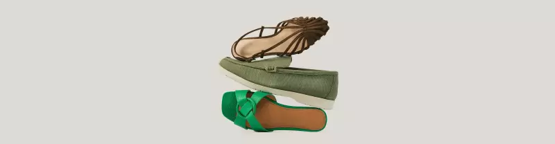 Sandales & chaussures plates de créateurs