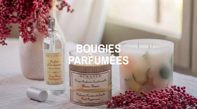 Bougies parfumées