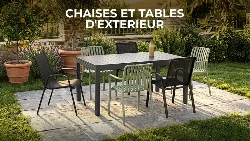Chaises & Tables D'Extérieur