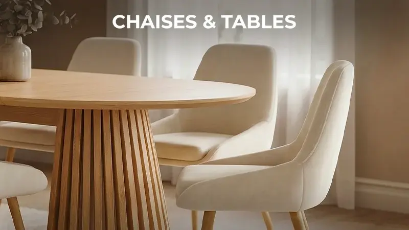 Chaises & Tables