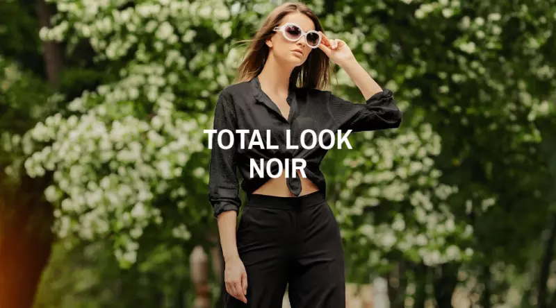 Total look noir