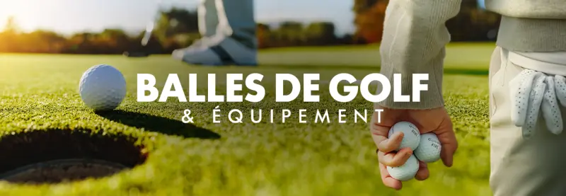 Balles de Golf & Équipements