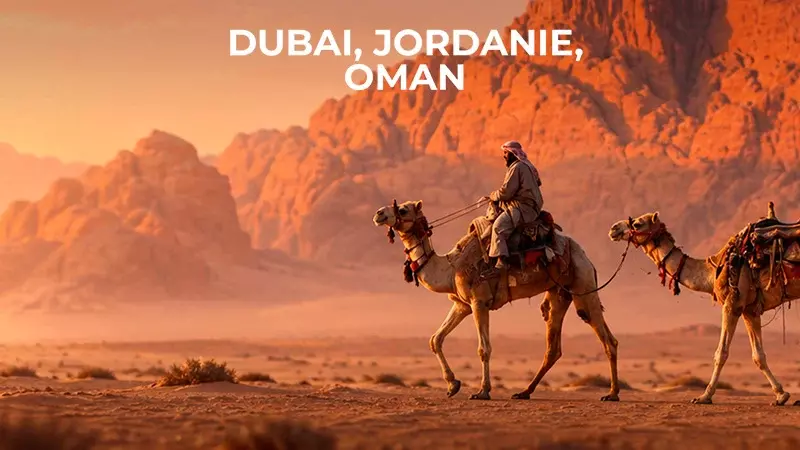 Dubaï, Jordanie, Oman