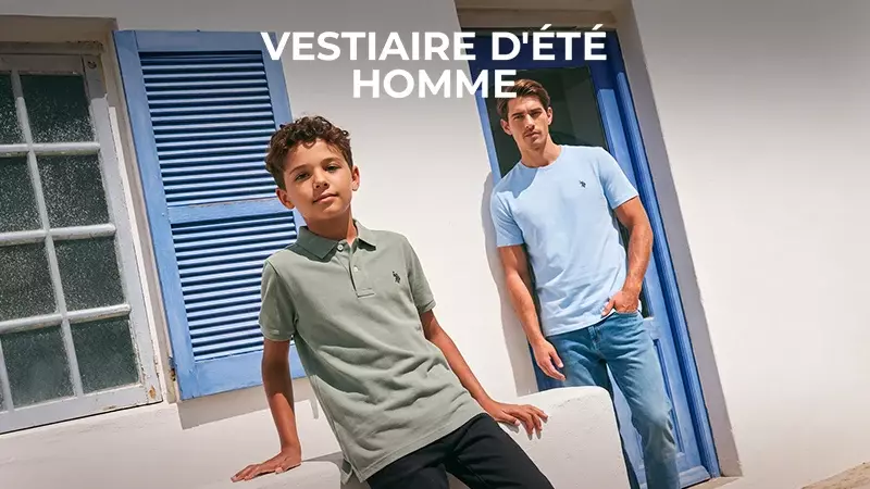Vestiaire d'été Homme