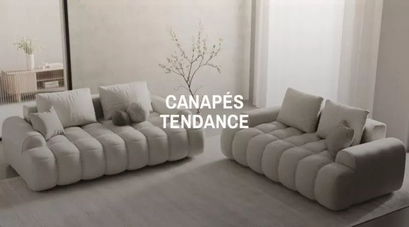 Canapés tendance
