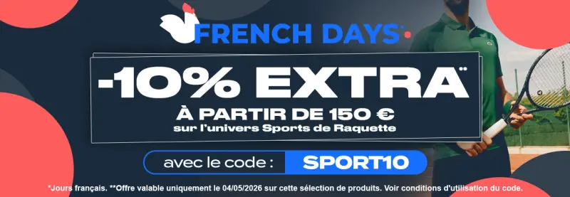 Sports de raquette - French Days