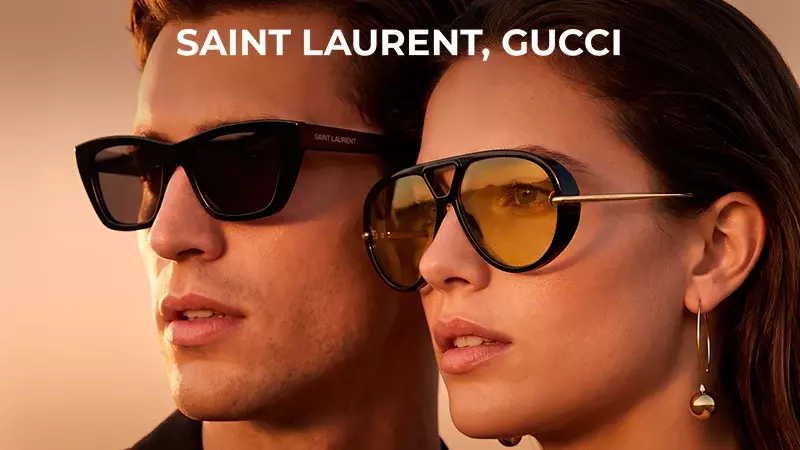 Saint Laurent, Gucci