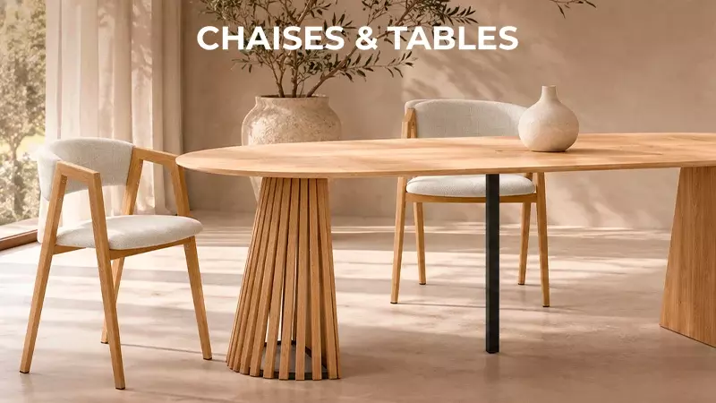 Chaises & Tables
