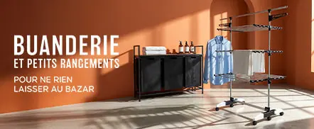 Buanderie et rangements
