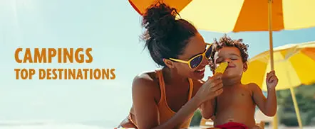 Campings - Top destinations
