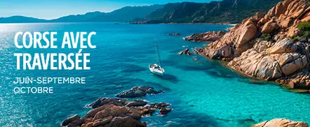 Corse avec traversée | Juin-Septembre-Octobre