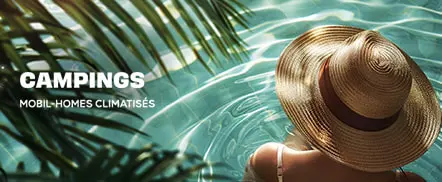 Campings - Mobil-homes climatisés