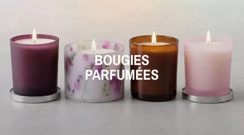 Bougies parfumées