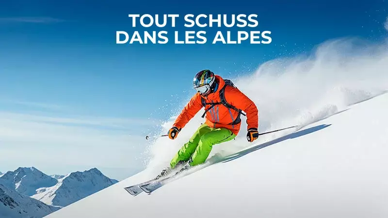 Tout schuss dans les Alpes