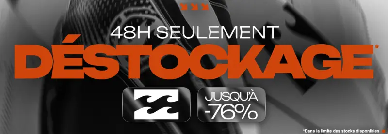 Déstockage Billabong