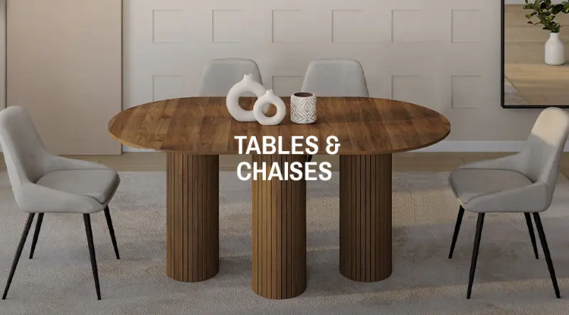 Tables & Chaises