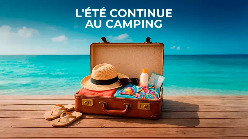 L'été continue au camping