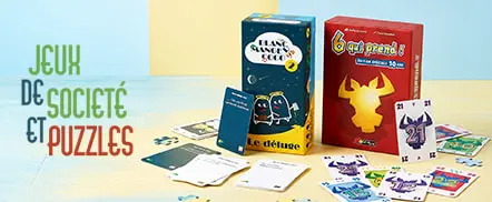 Jeux de sociète et puzzles