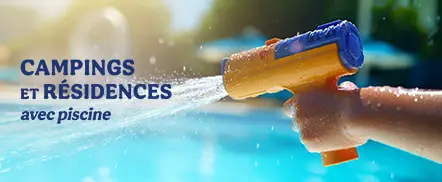 Campings et résidences avec piscine