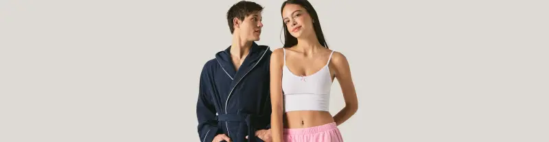 Sous-vêtements, pyjamas & vêtements confortables