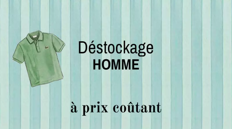 Déstockage Homme