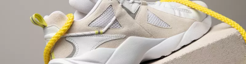 Baskets blanches tendance