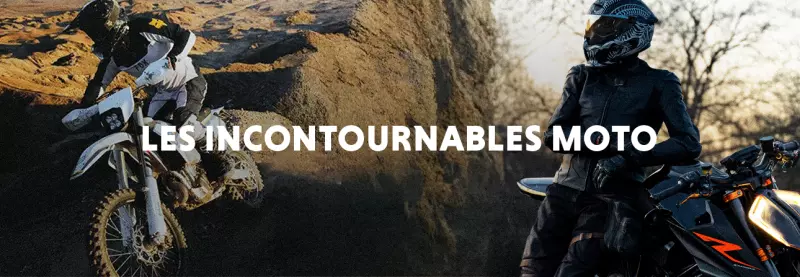 Les incontournables moto
