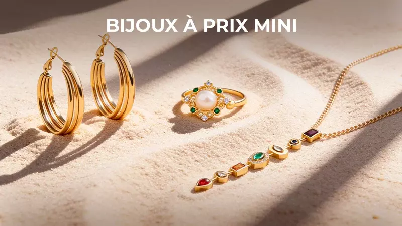 Bijoux à prix mini