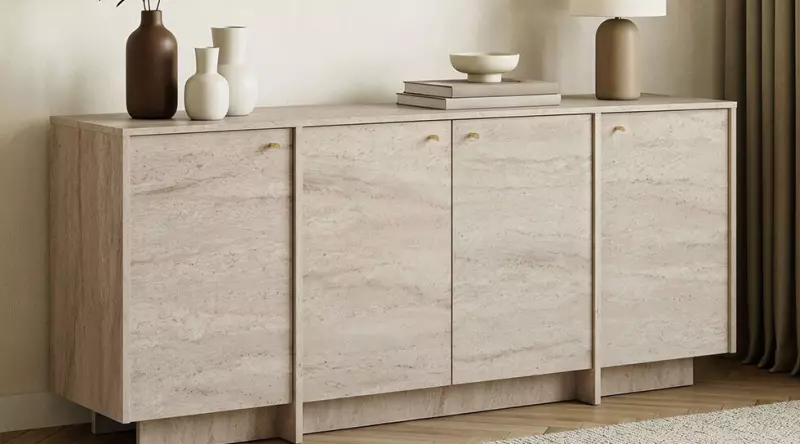 Mobilier style marbre