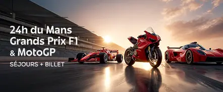 24h du Mans, Grands Prix F1 & MotoGP