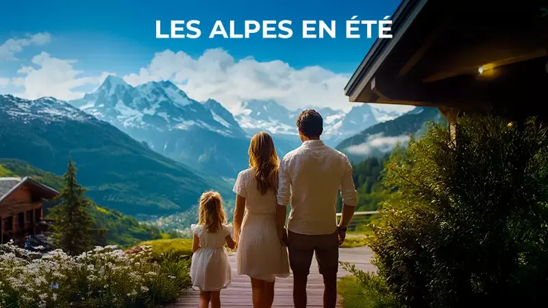 Les Alpes en été