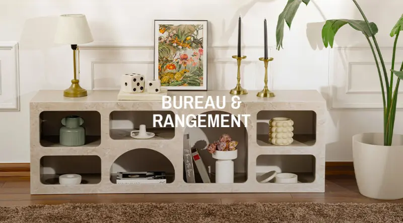 Bureau et rangement
