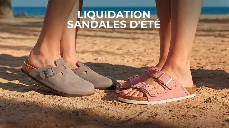 Liquidation sandales d'été