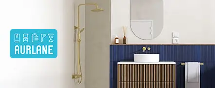 Cabines de douche et meubles de salle de bain dans l'ère du temps