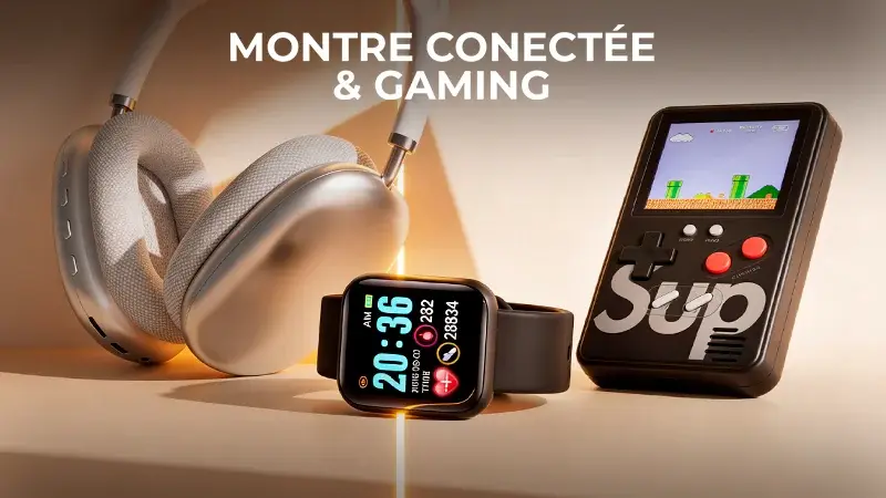 Montre connectée & gaming