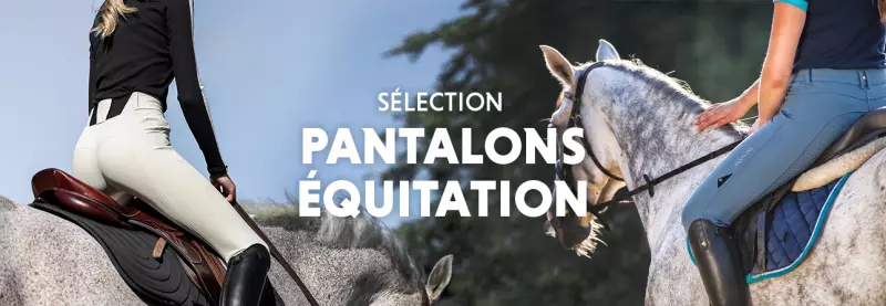 Sélection pantalon équitation